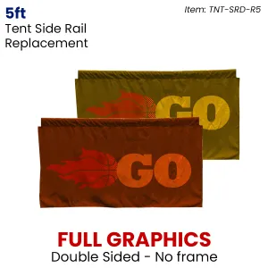 TENT DOUBLE SIDE RAIL REPLACEMENT