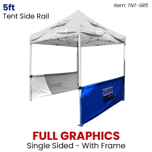 TENT SIDE RAIL WITH FRAME